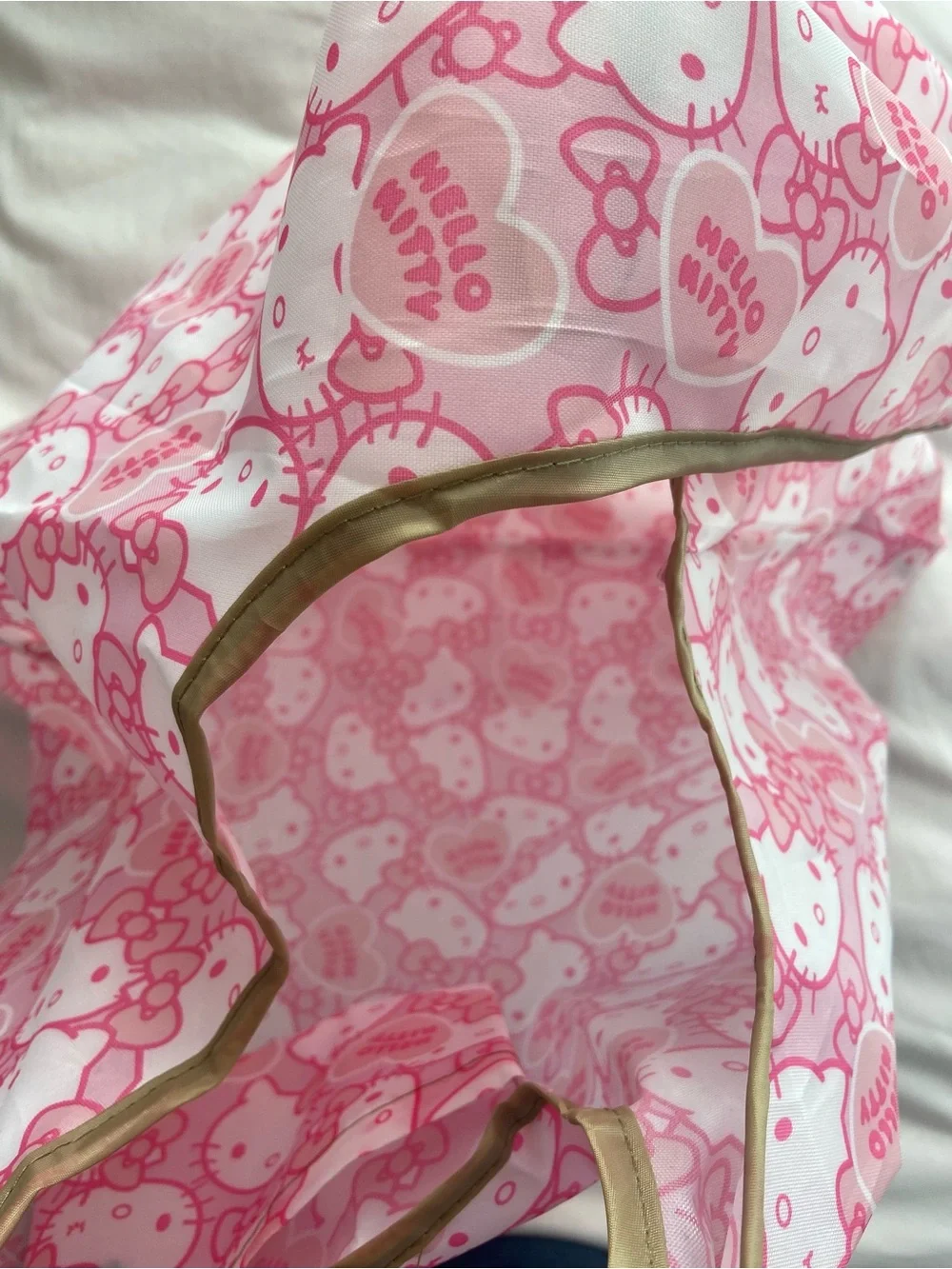 pink hello kitty tote bag